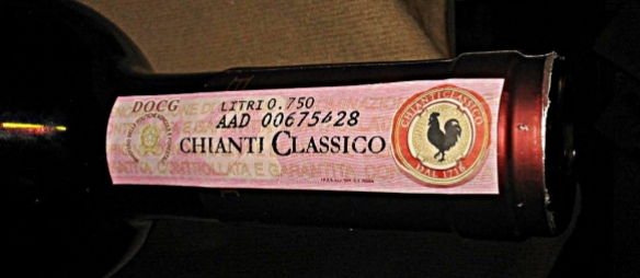 chianti rooster label